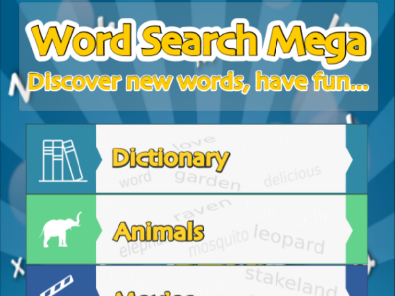 Word Search Mega